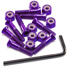 Hardware Anodised Purple 1"